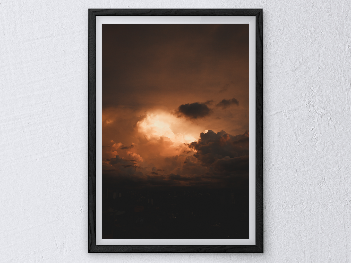 Stormy Skies Dark Academia Print