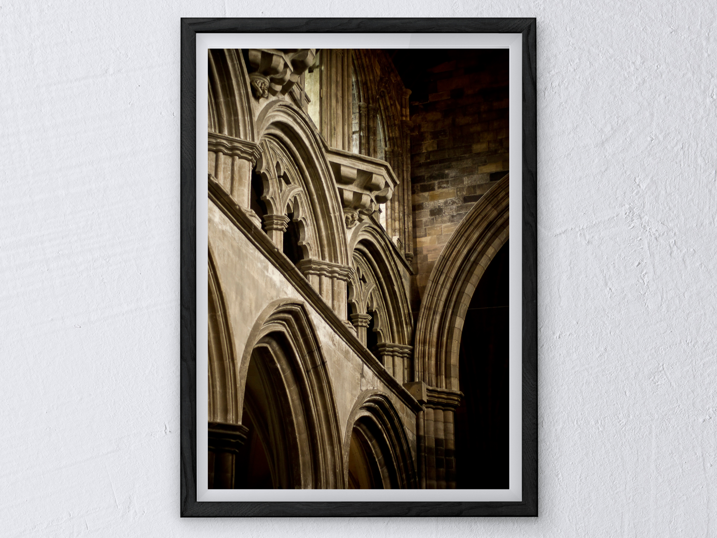 Gothic Architecture Dark Academia Print