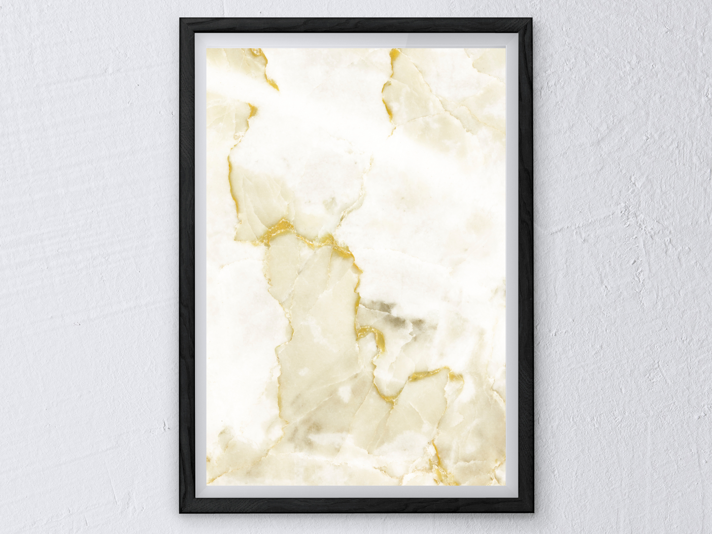 Gold Marble Print