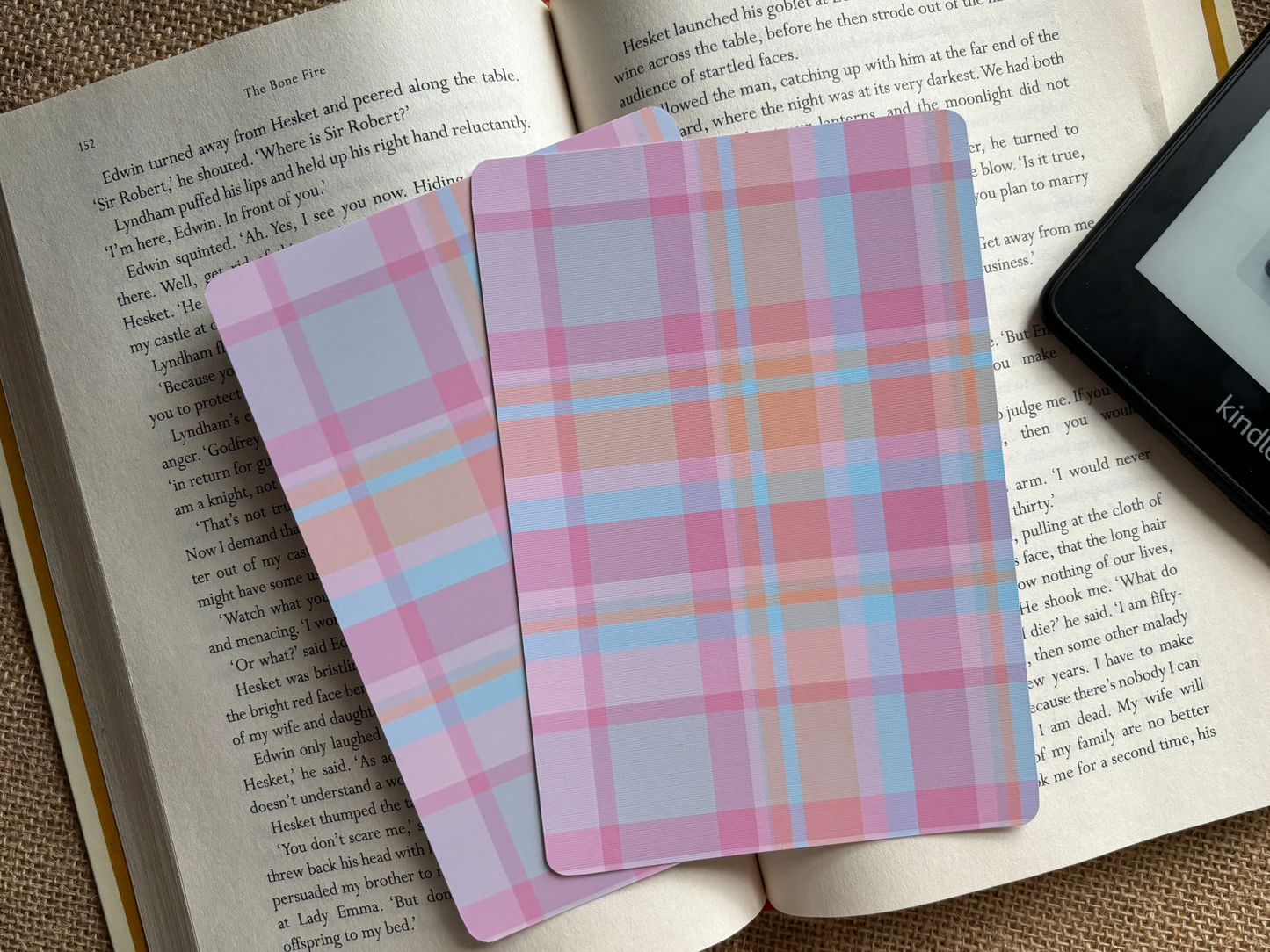 Tarten Plaid Kindle Case Insert Collection