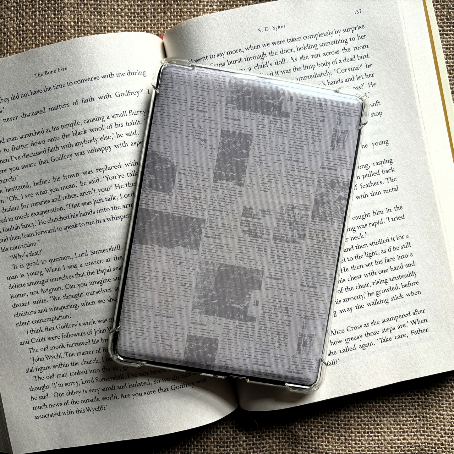 Vintage Inspired Kindle Case Insert Collection