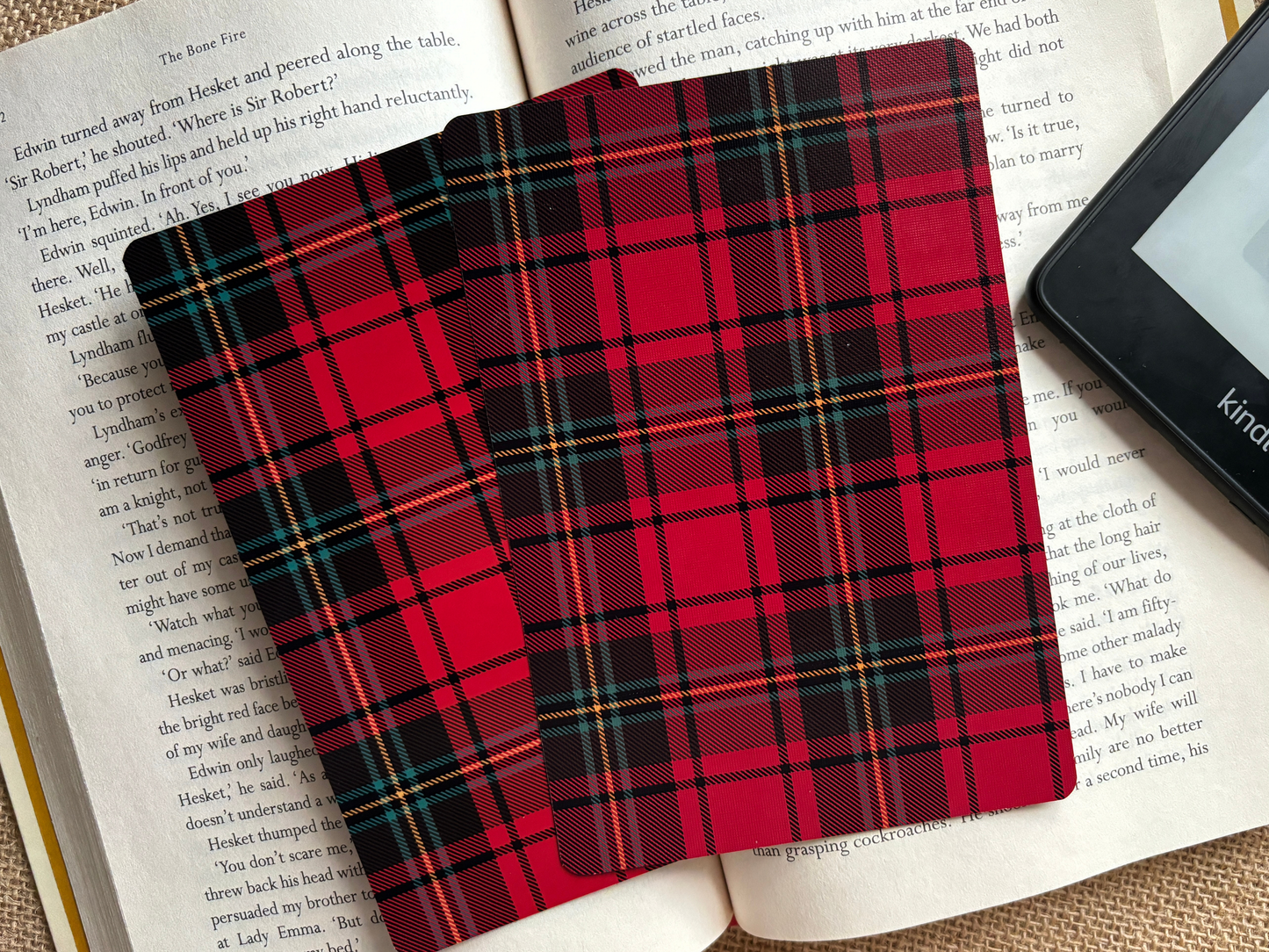 Tarten Plaid Kindle Case Insert Collection