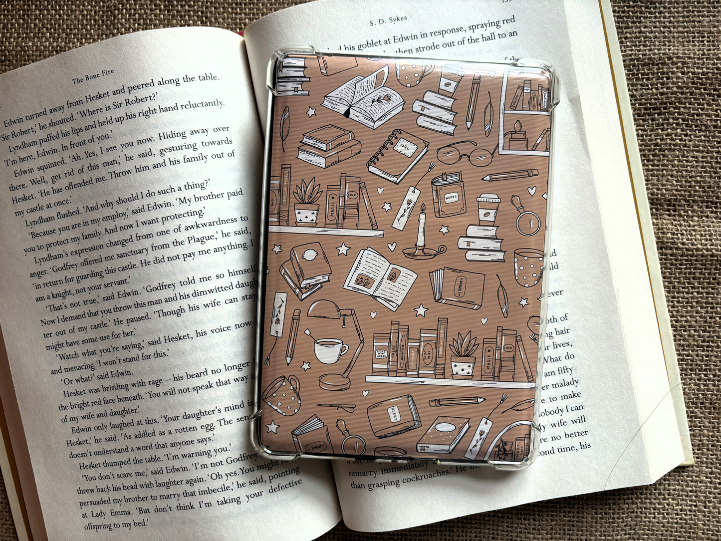 Bookish Kindle Case Insert