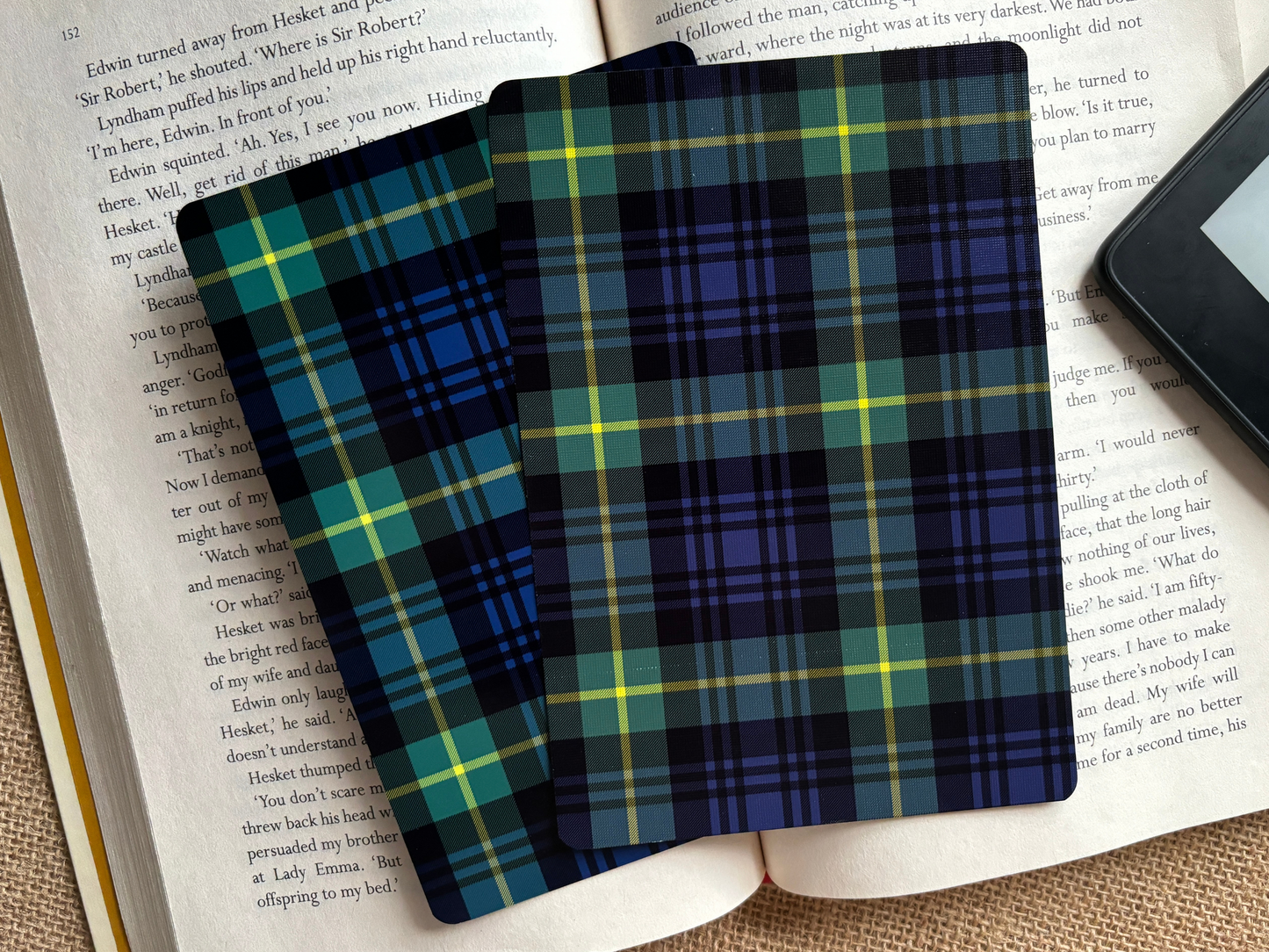 Tarten Plaid Kindle Case Insert Collection