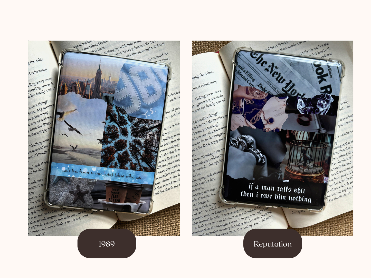 Taylor Swift Eras Inspired Kindle Case Insert Collection