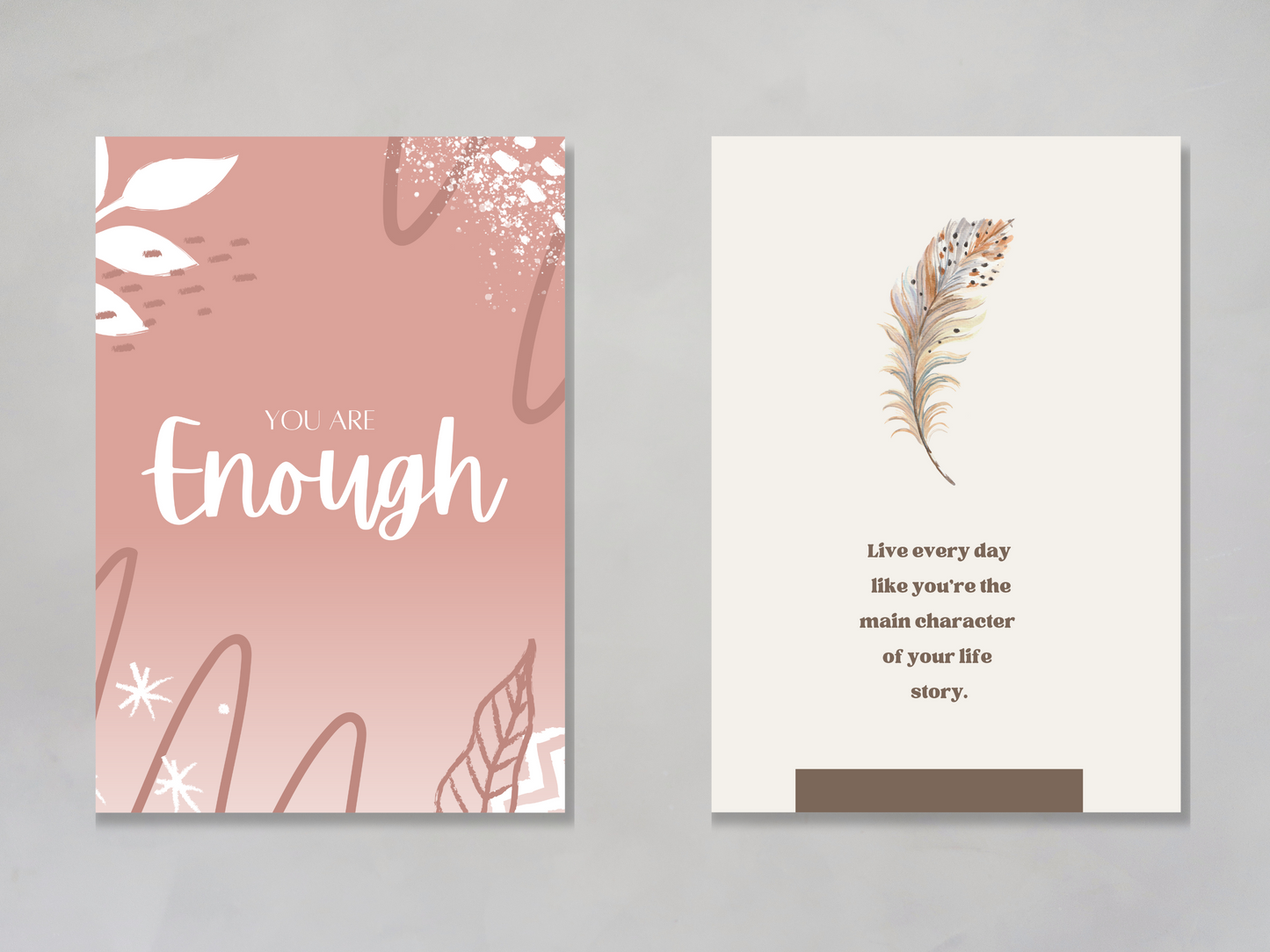 Positive Mental Health Postcards Set of 11