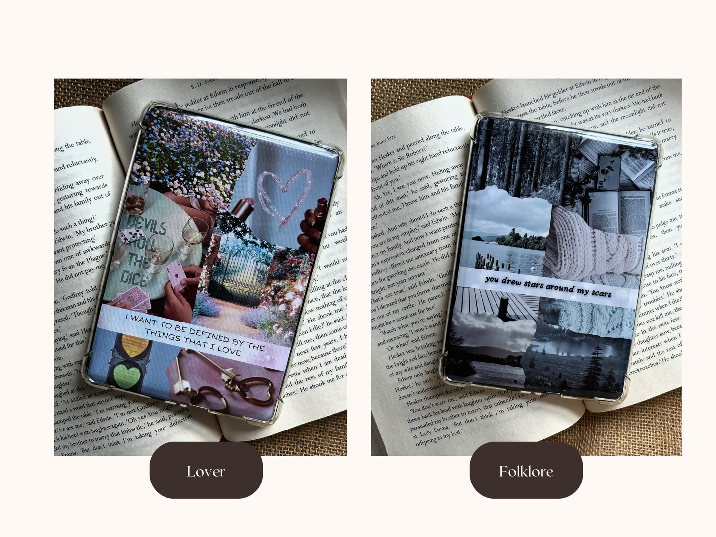 Taylor Swift Eras Inspired Kindle Case Insert Collection