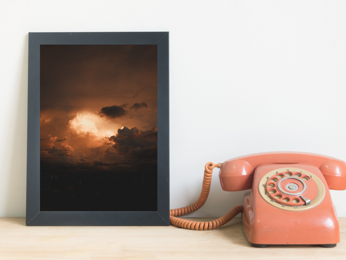 Stormy Skies Dark Academia Print