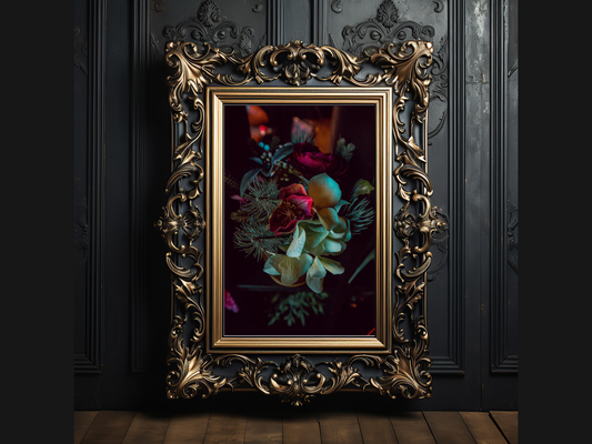 Gothic Flowers No. 2 Print