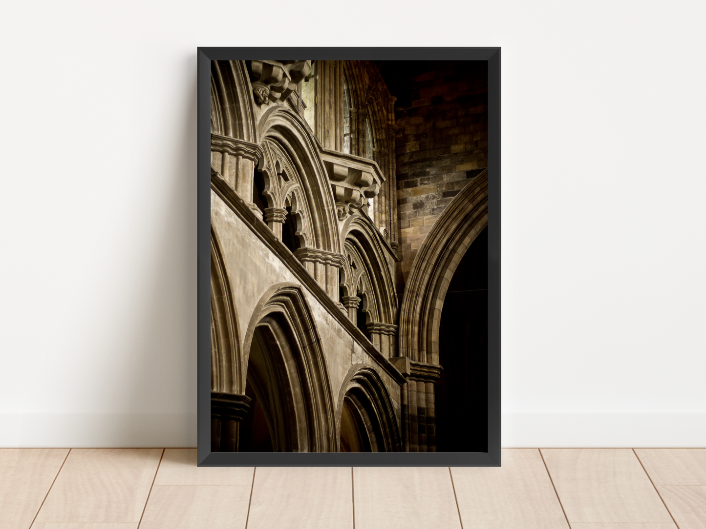 Gothic Architecture Dark Academia Print