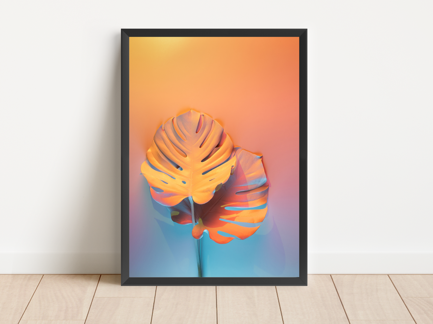 Tropical Plant Neon No. 2 Print