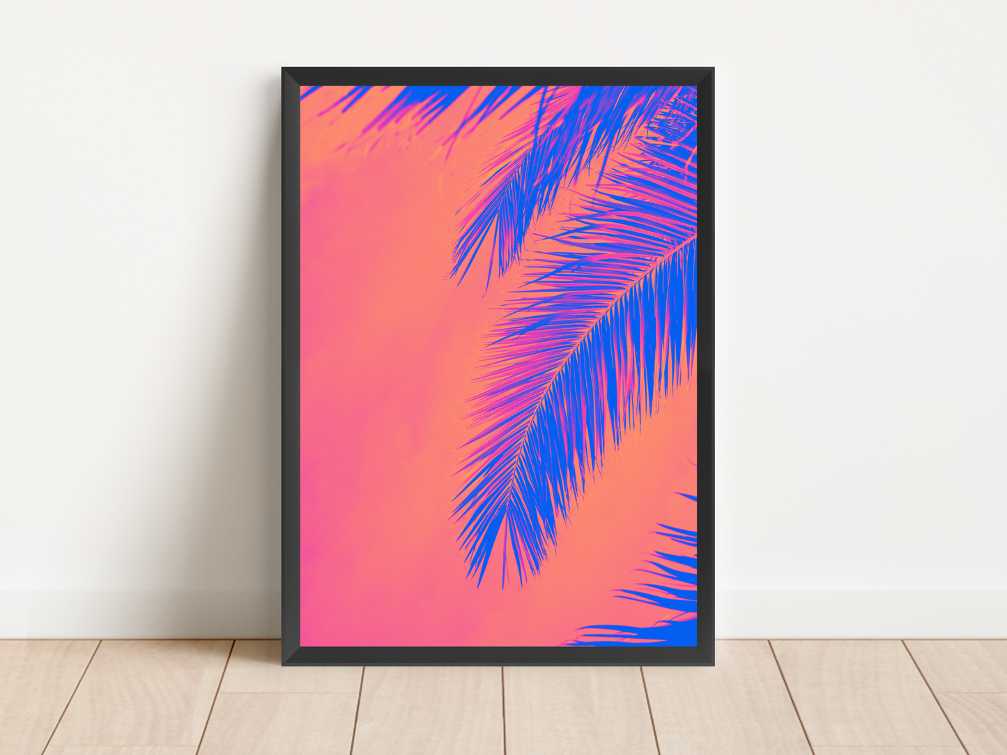 Tropical Plant Neon No. 1 Print