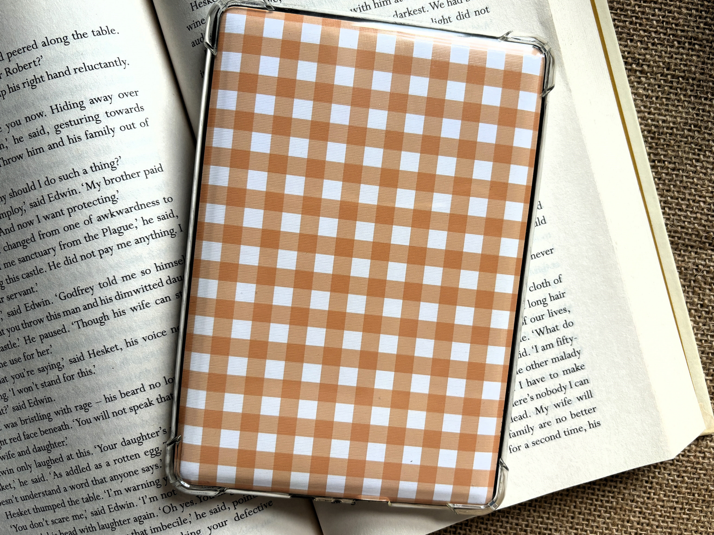 Tarten Plaid Kindle Case Insert Collection