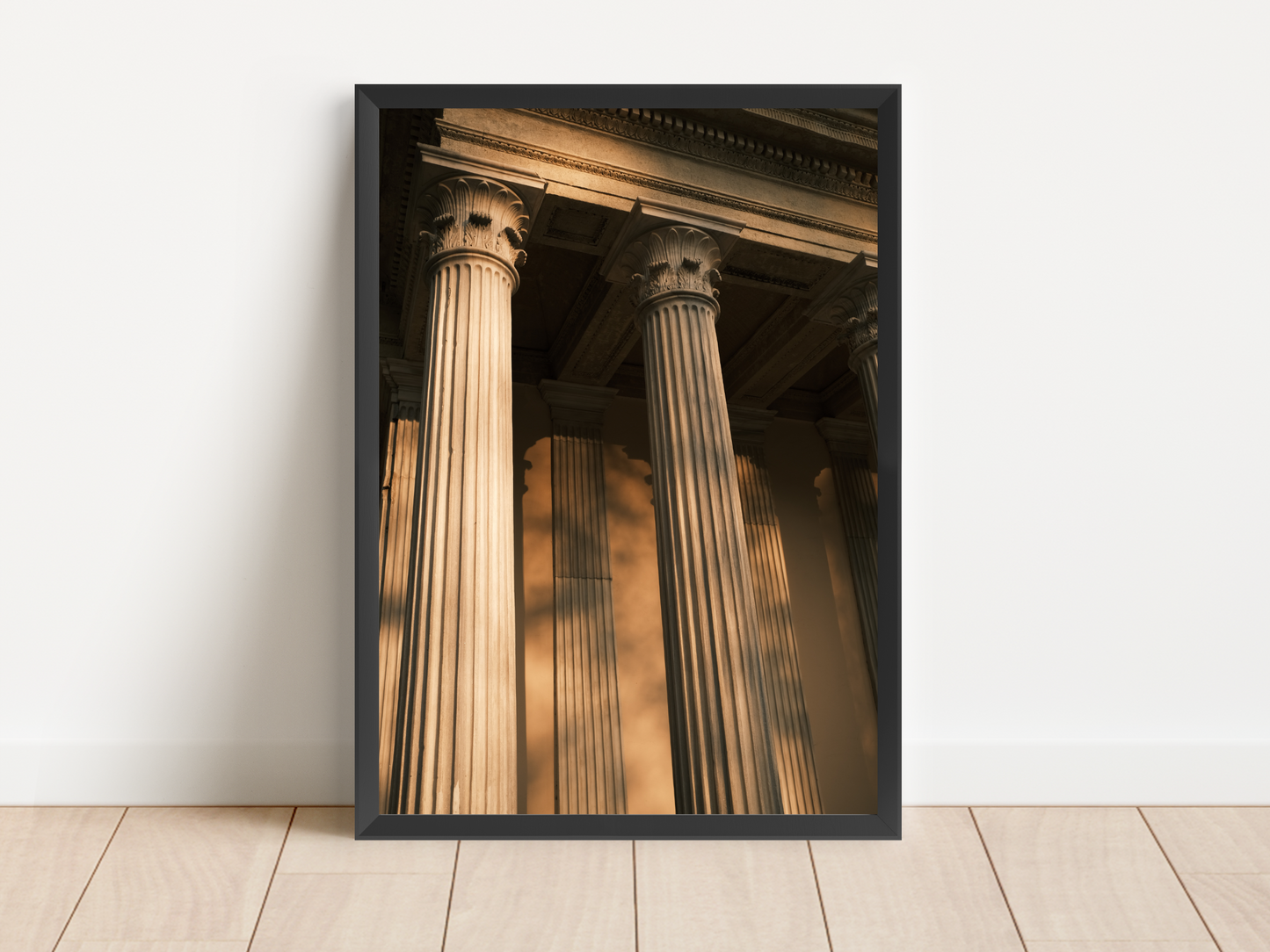 Sunset Column Dark Academia Print