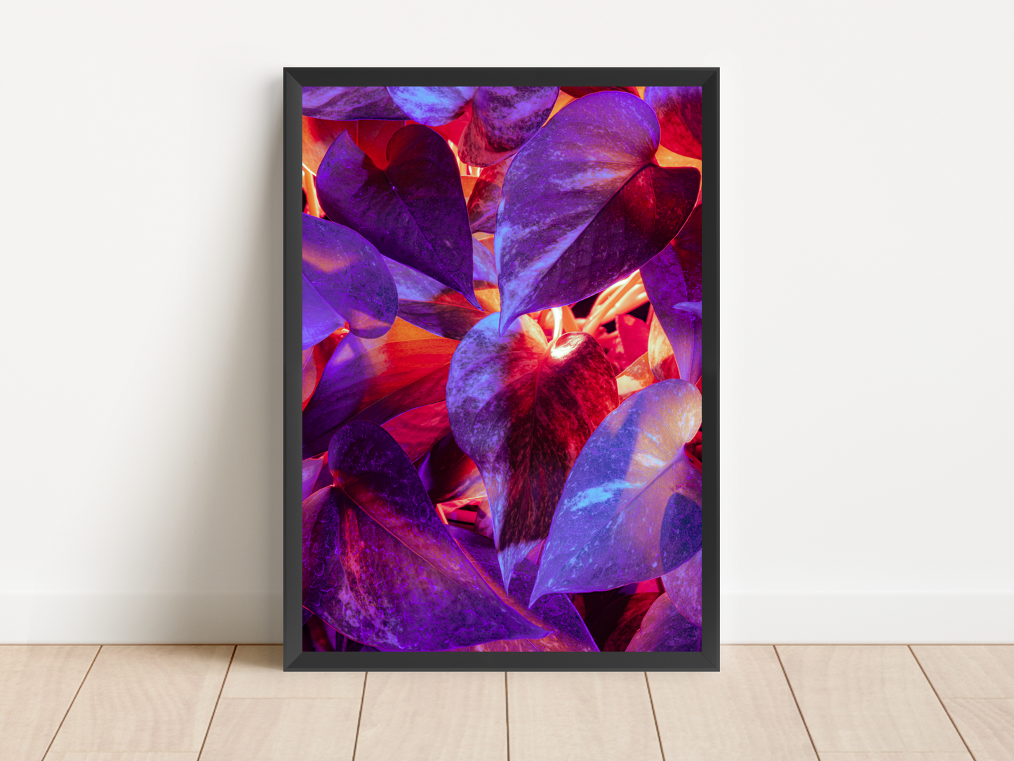 Tropical Plant Neon No. 4 Print