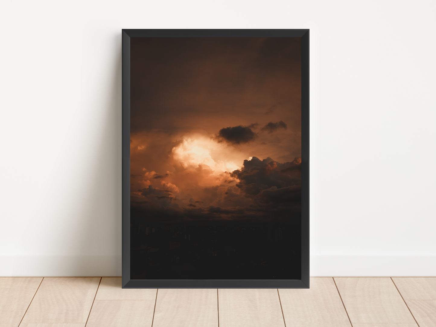 Stormy Skies Dark Academia Print