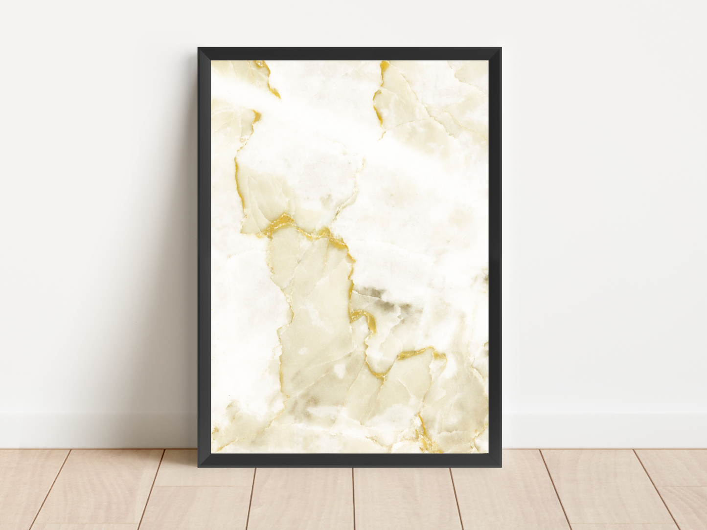 Gold Marble Print