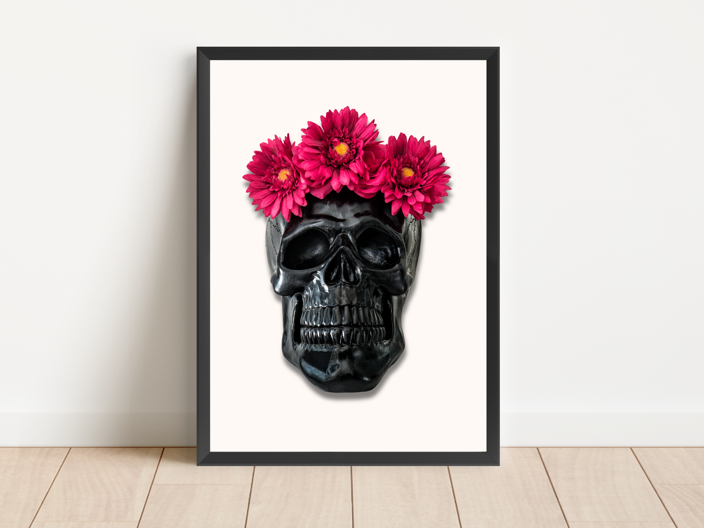 Gothic Flower Crown Print