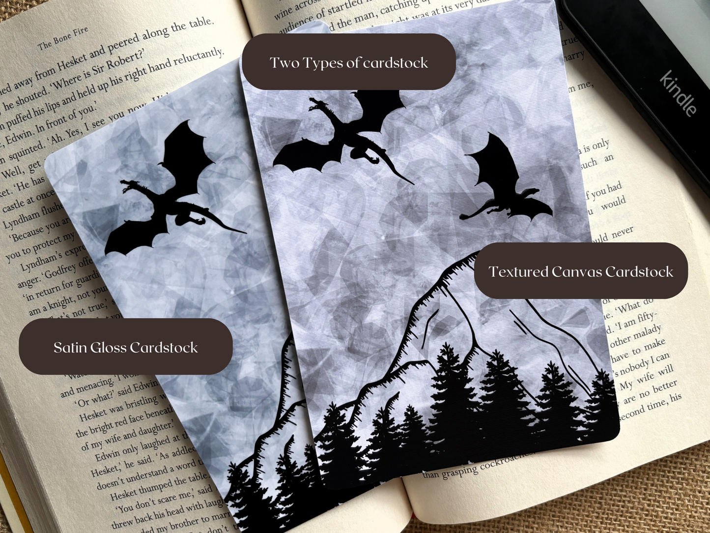 Fantasy Inspired Kindle Case Insert Collection