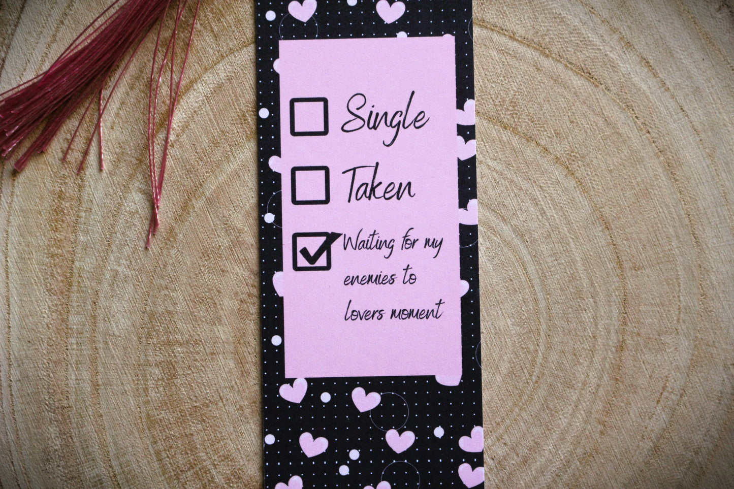 Single Taken Romance Bookmarks