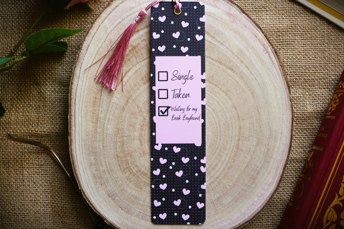 Single Taken Romance Bookmarks