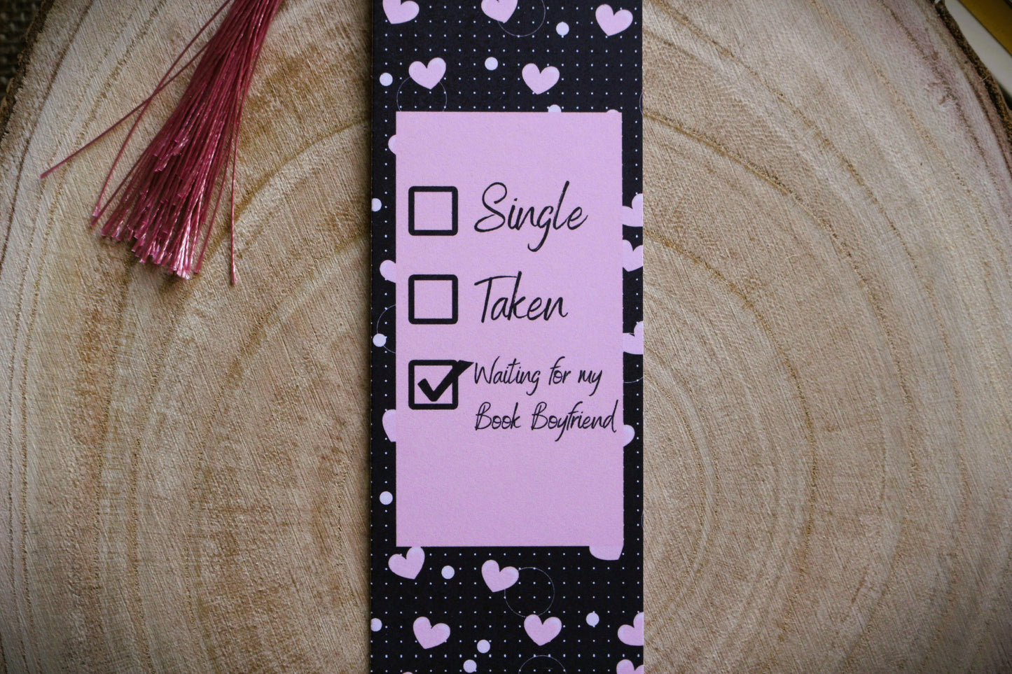 Single Taken Romance Bookmarks