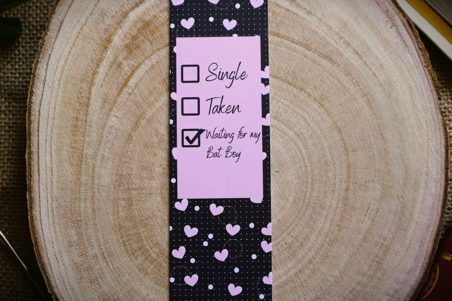 Single Taken Romance Bookmarks