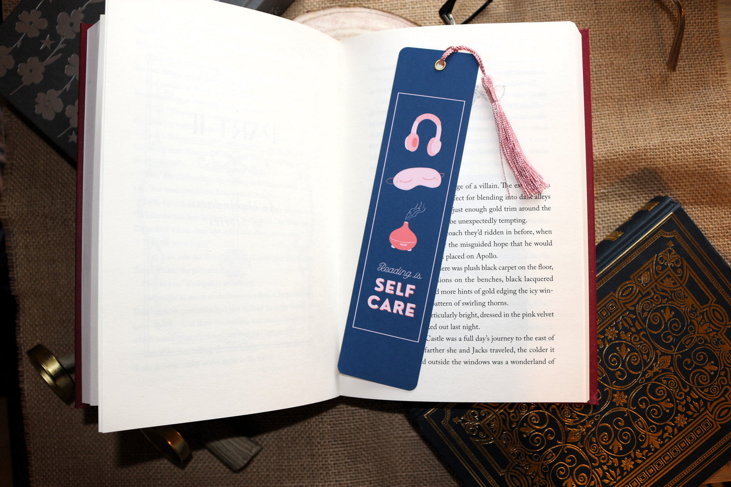 Reading is Self Care Bookmark