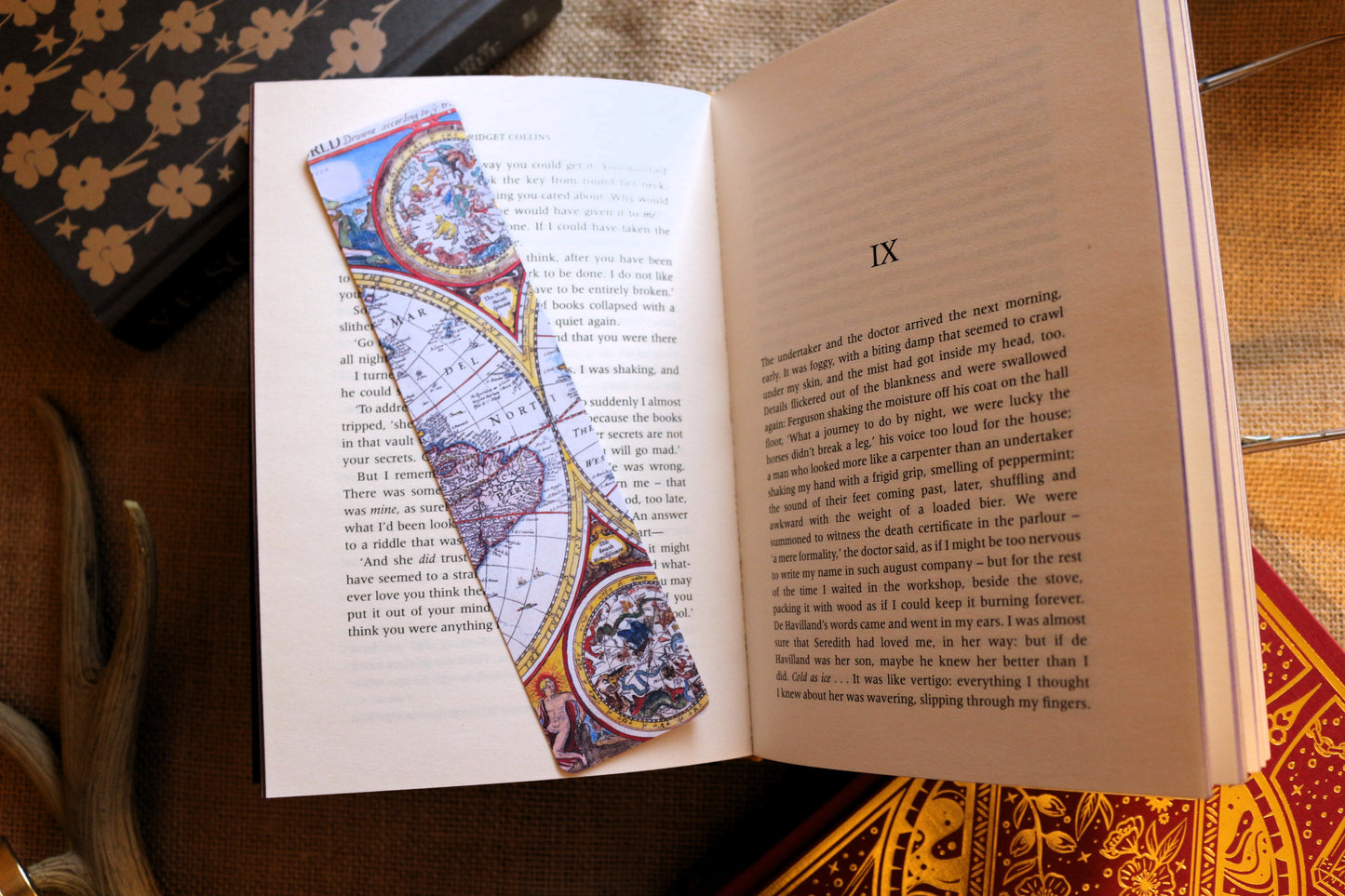 Vintage Maps Bookmark Collection