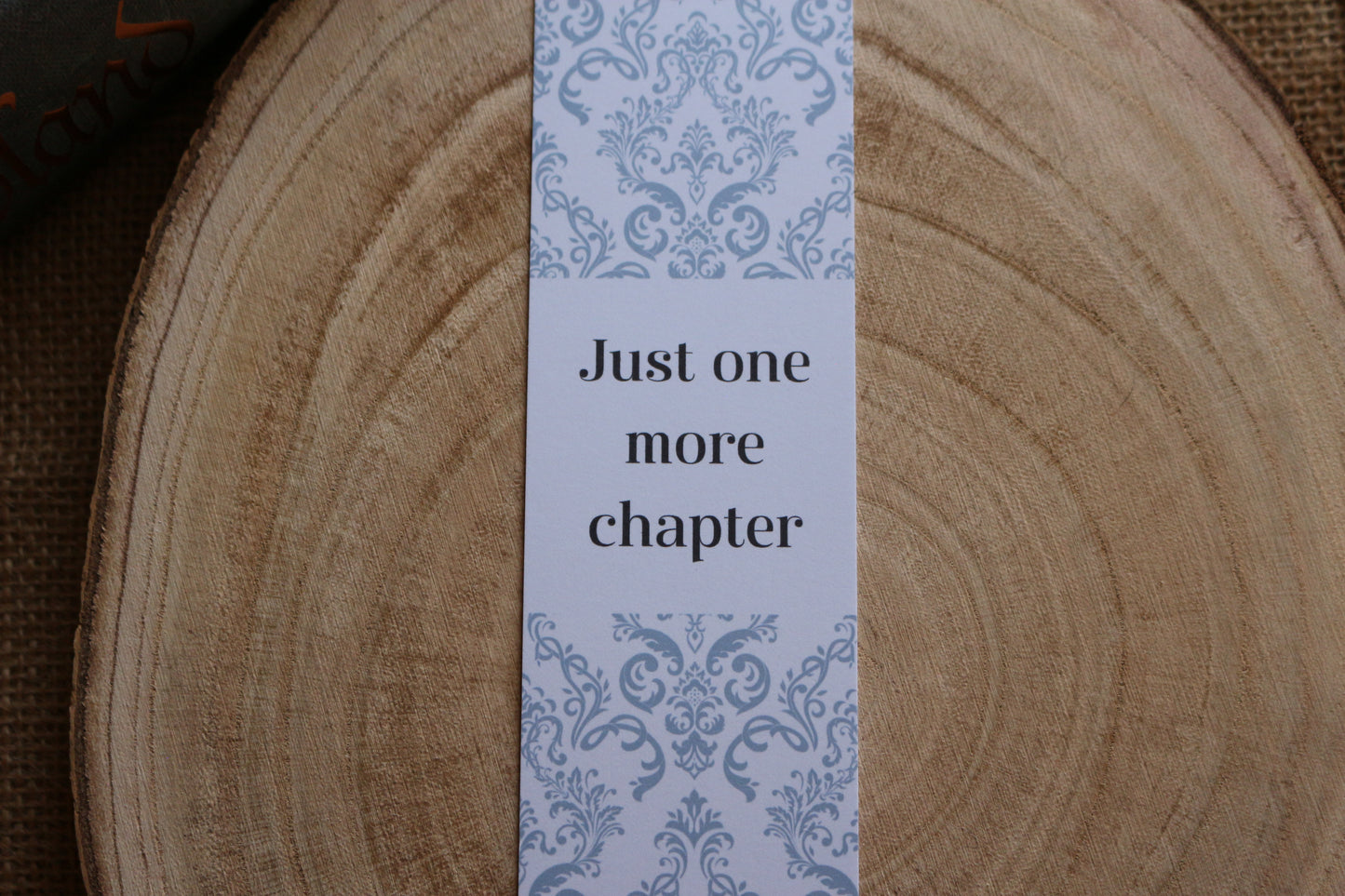 Just One More Chapter Bookmark