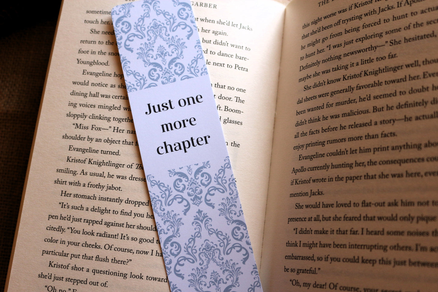 Just One More Chapter Bookmark