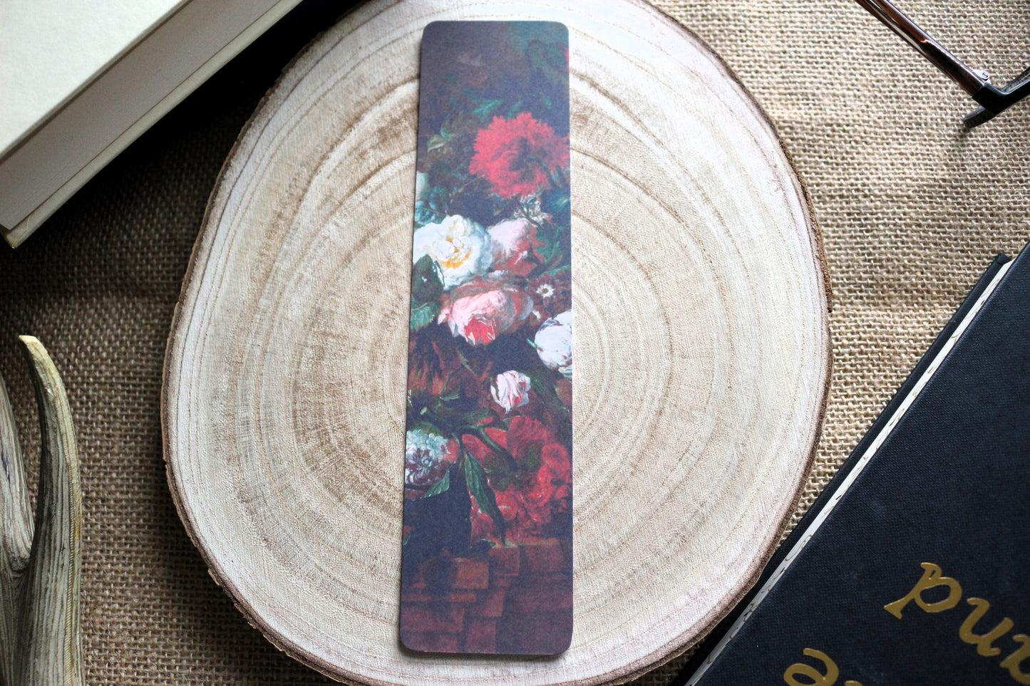 Gothic Flowers Bookmark