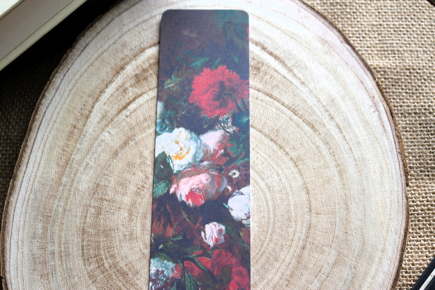 Gothic Flowers Bookmark