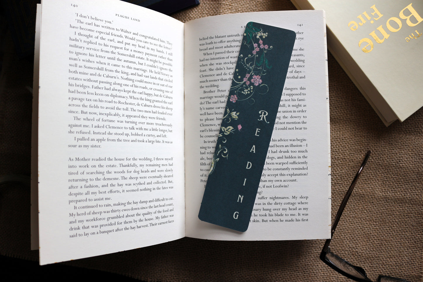 Victorian Glamour Reading Bookmark