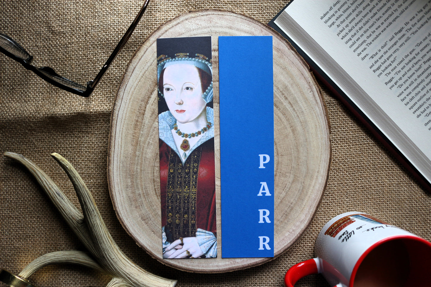 Six Wives Portrait Bookmark Collection