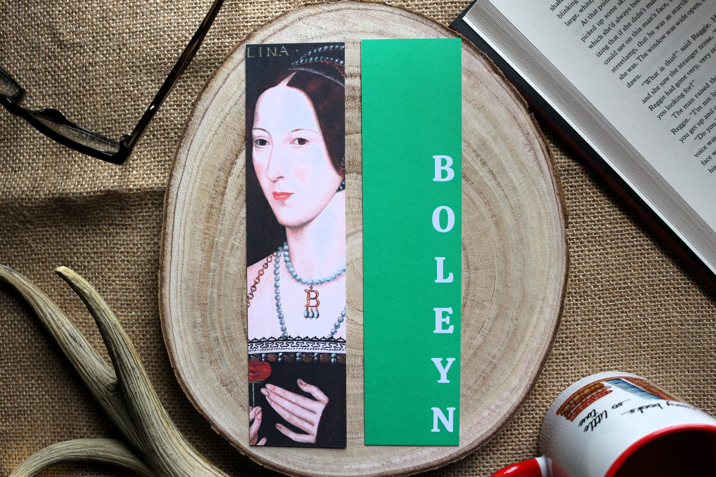 Six Wives Portrait Bookmark Collection