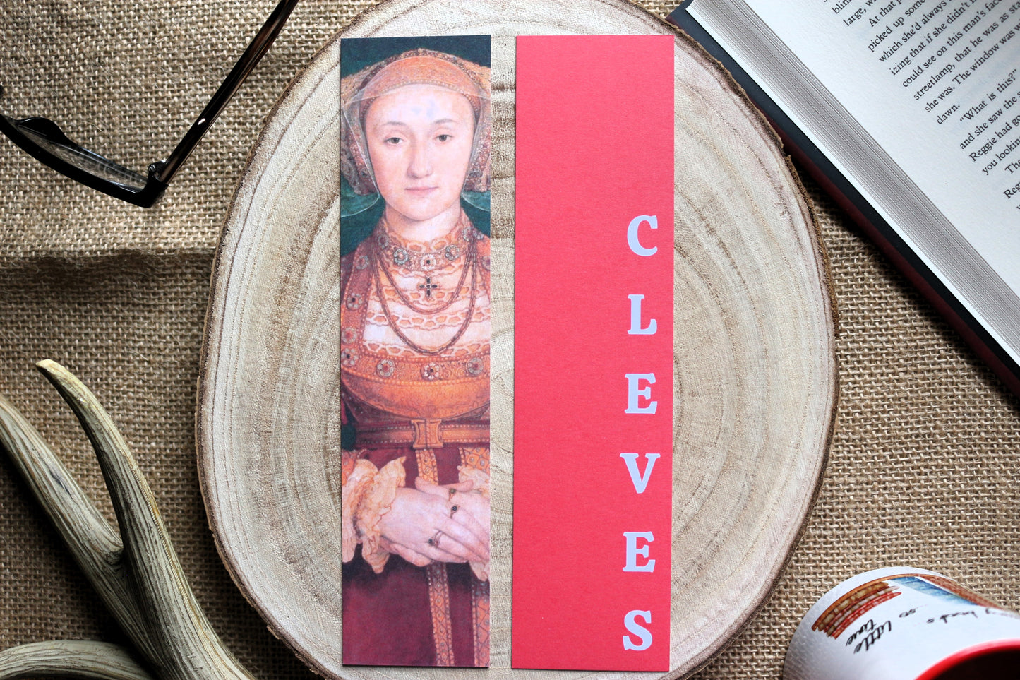 Six Wives Portrait Bookmark Collection