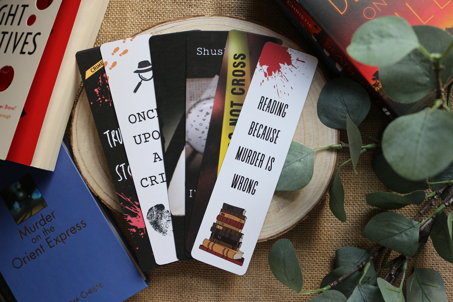 Crime Bookmark Collection