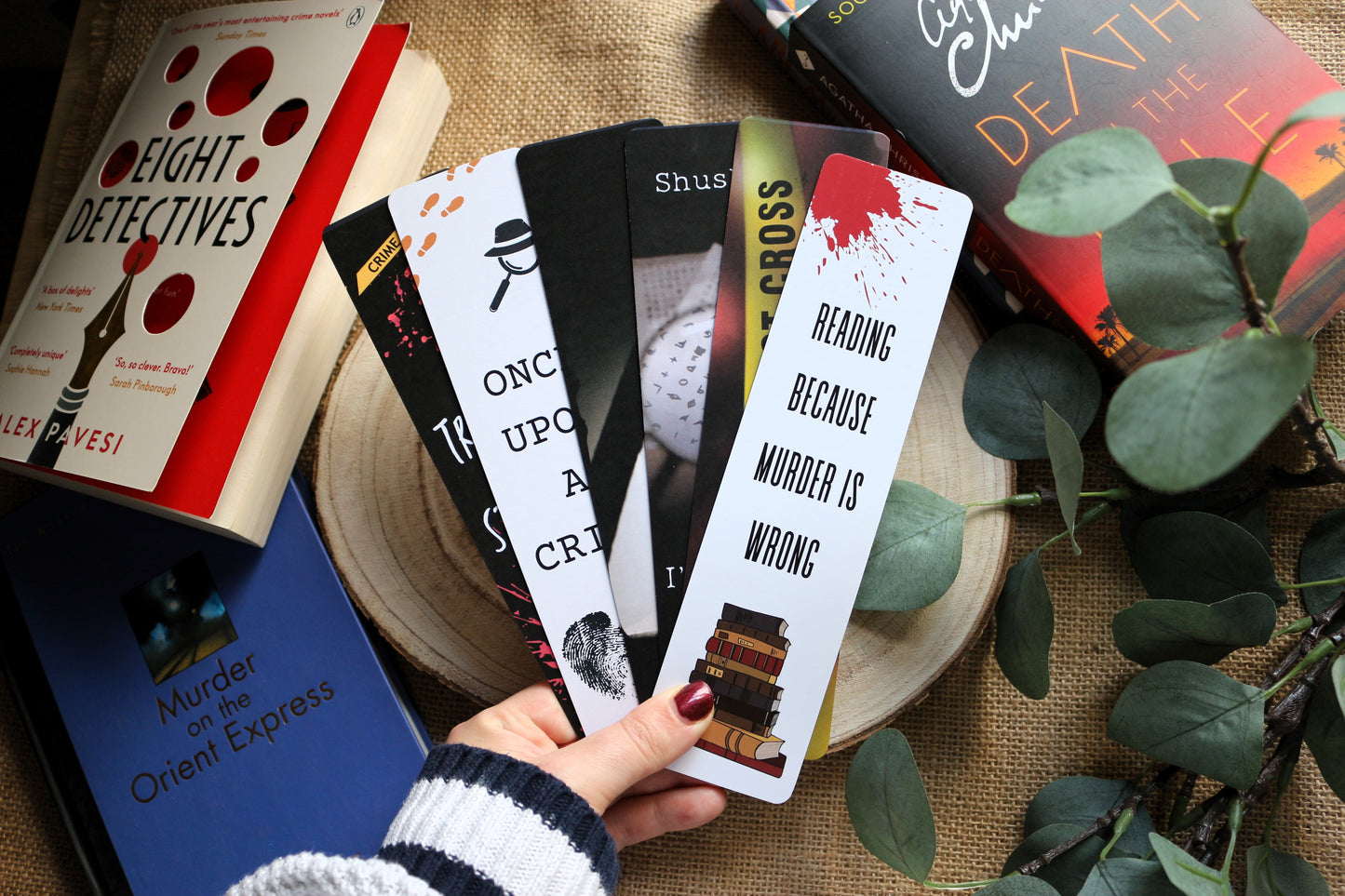 Crime Bookmark Collection