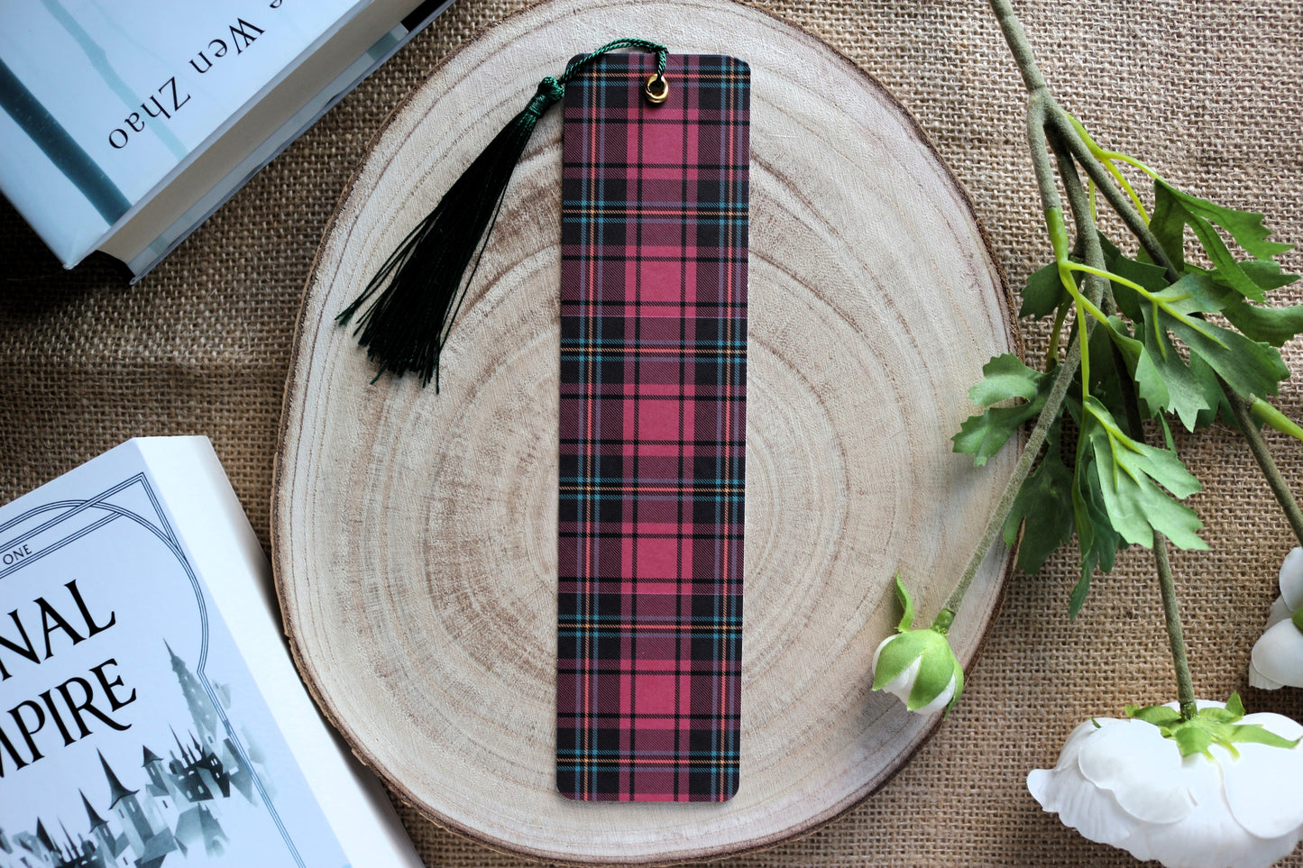 Tartan Plaid Winter Bookmarks