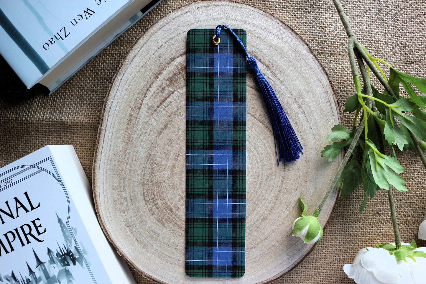 Tartan Plaid Winter Bookmarks