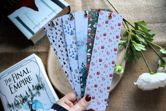 Winter Christmas Bookmark Collection