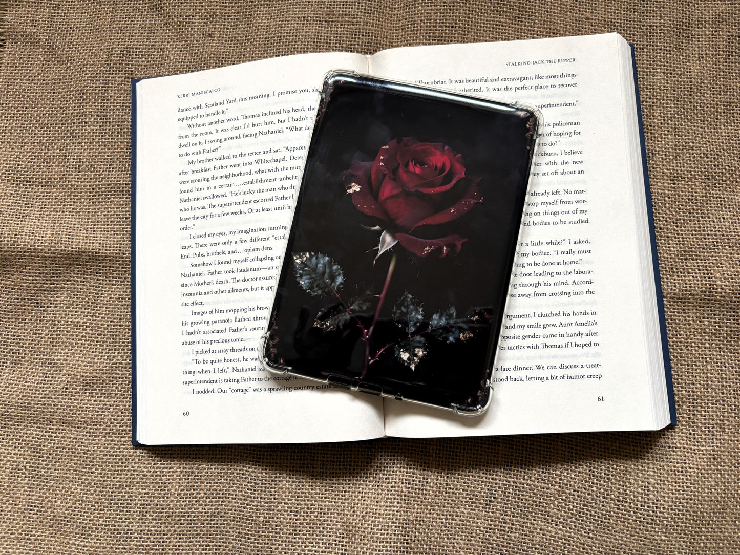 Dark Romance Kindle Insert Set – Gothic Romantasy Design