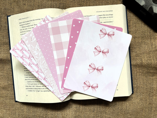 Coquette Kindle Insert Set – Soft Girl Aesthetic Design