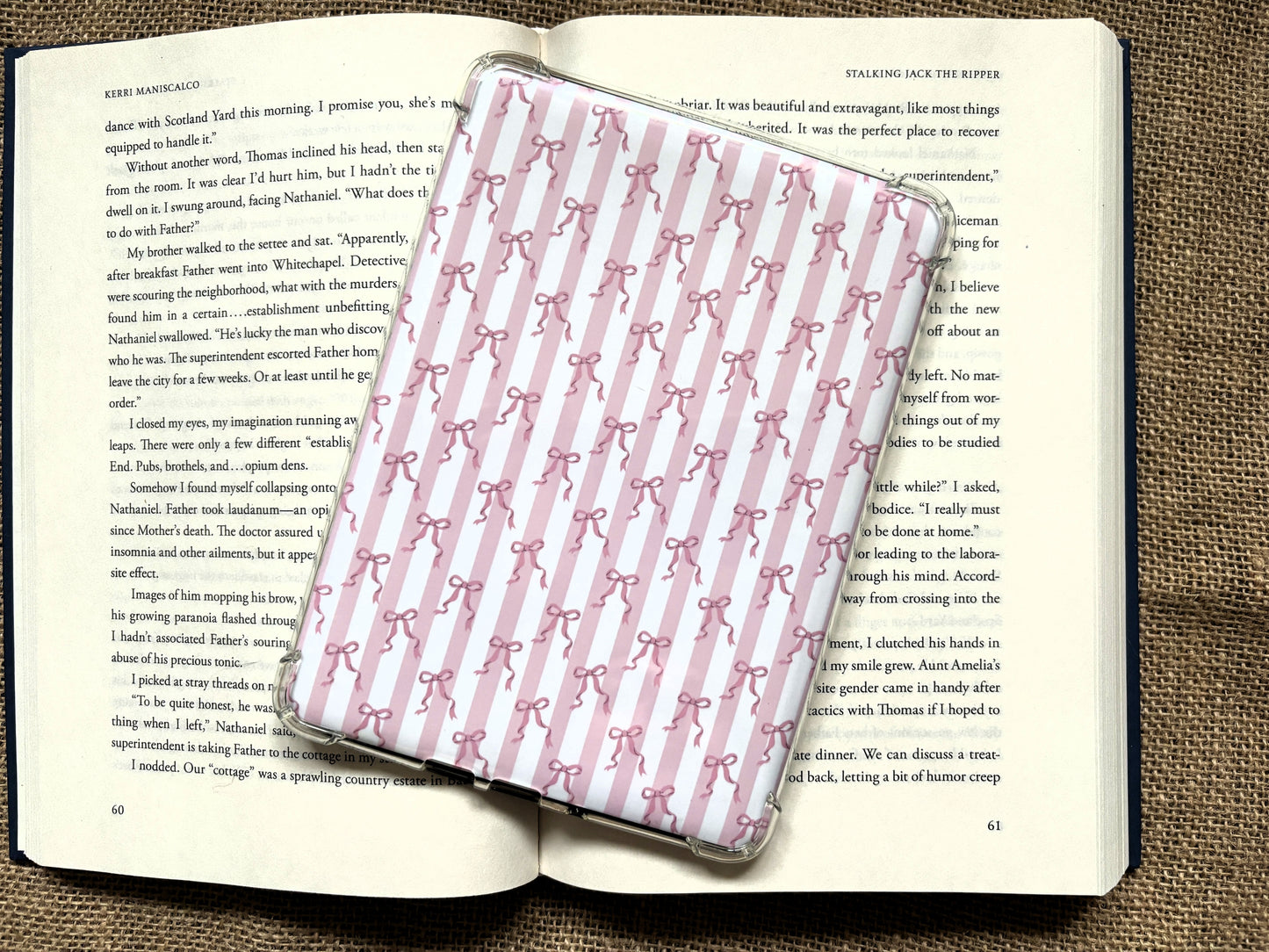 Coquette Kindle Insert Set – Soft Girl Aesthetic Design