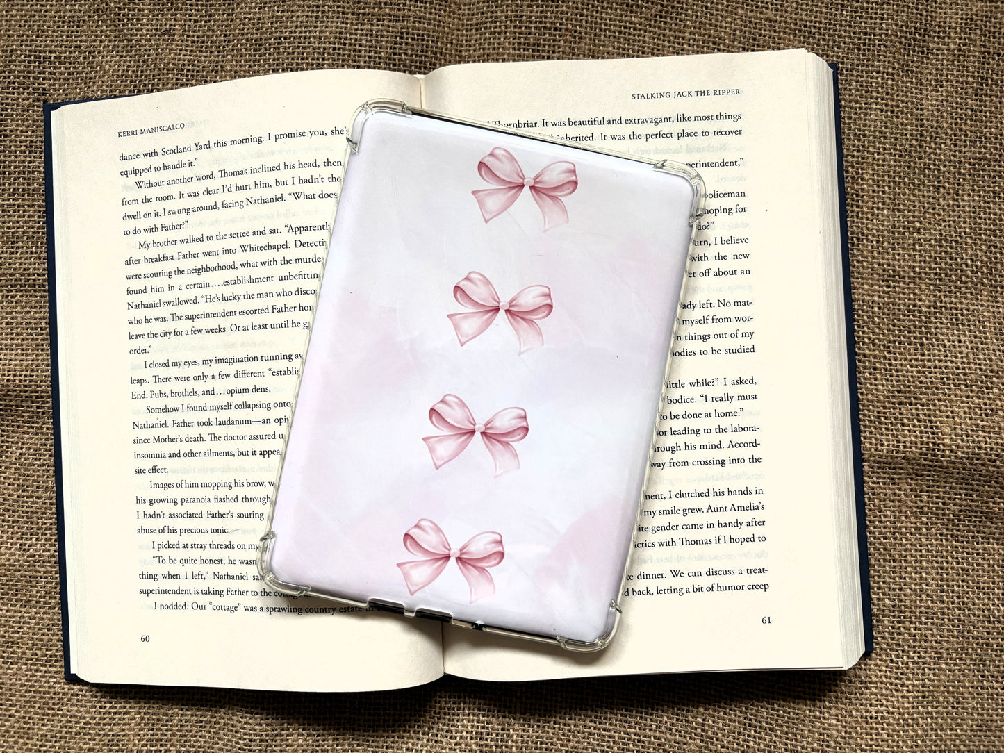 Coquette Kindle Insert Set – Soft Girl Aesthetic Design