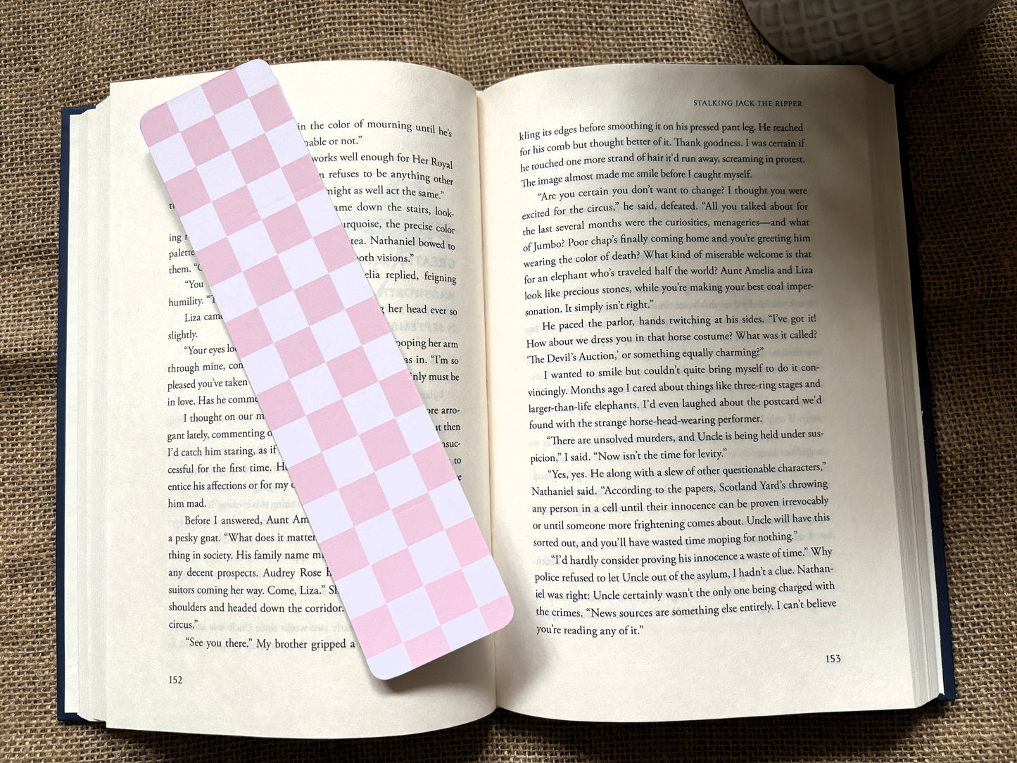 Checkerboard Bookmark Collection – Set of 8 Colour Options