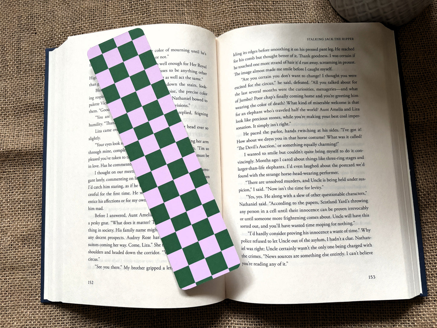 Checkerboard Bookmark Collection – Set of 8 Colour Options