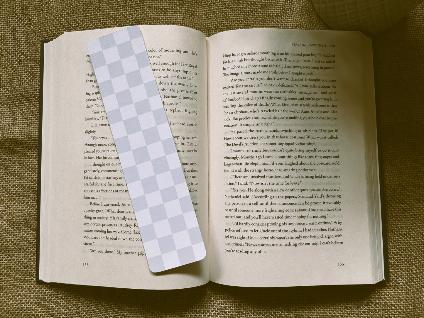 Checkerboard Bookmark Collection – Set of 8 Colour Options