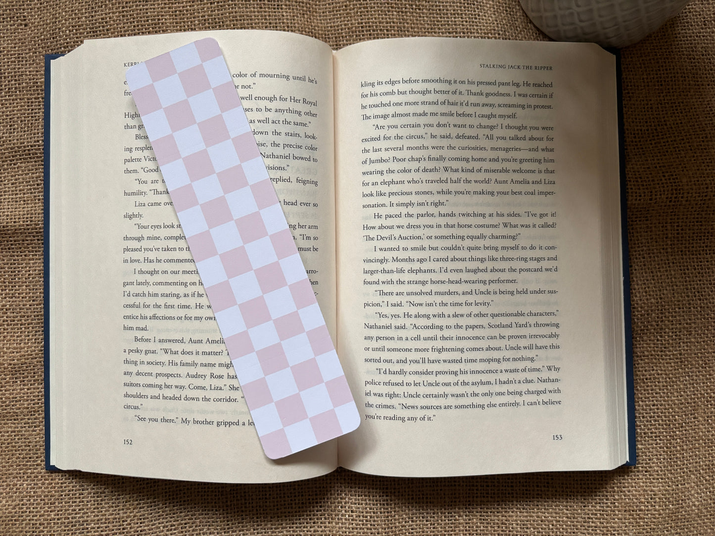 Checkerboard Bookmark Collection – Set of 8 Colour Options